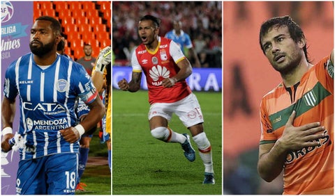 Santiago García, Wilson Morelo y Darío Cvitanich