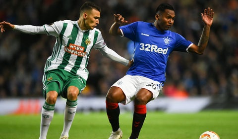 Alfredo Morelos, jugador del Glasgow Rangers