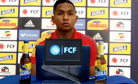 Alfredo Morelos, jugador de la Selección Colombia