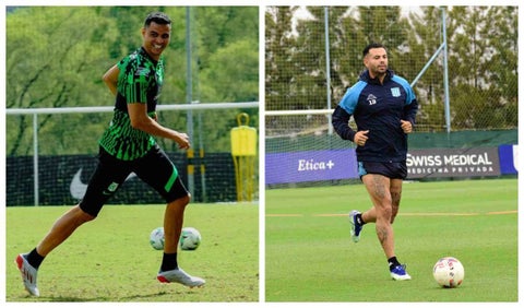 Giovanni Moreno y Edwin Cardona