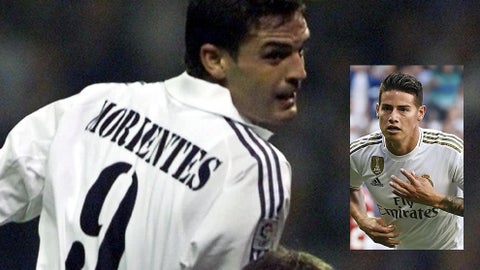 Fernando Morientes y James Rodríguez