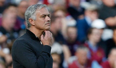 José Mourinho, técnico del Manchester United