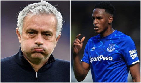 Mourinho y Yerry Mina