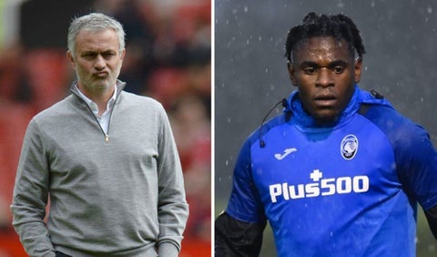 Mourinho y Duván Zapata