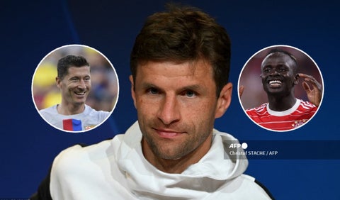 Muller - Mané y Lewanowski