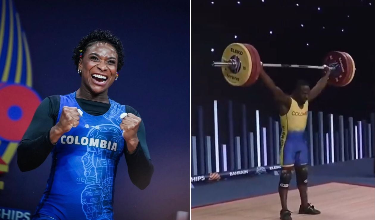 Colombia suma un oro y dos bronces en los Mundiales de halterofilia