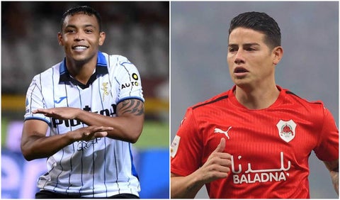 Muriel y James Rodríguez