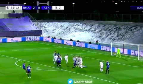 Real Madrid vs Atalanta, Champions League