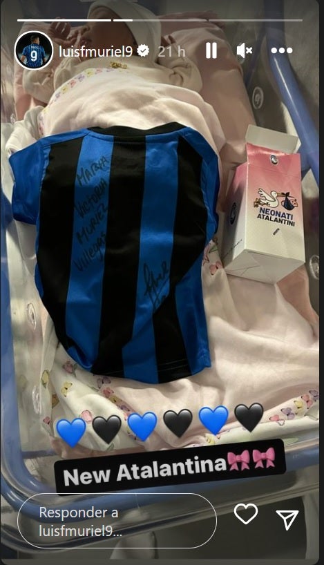 Muriel será padre por cuarta vez