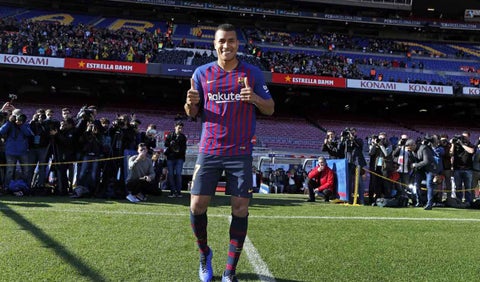 Jeison Murillo, jugador del Barcelona