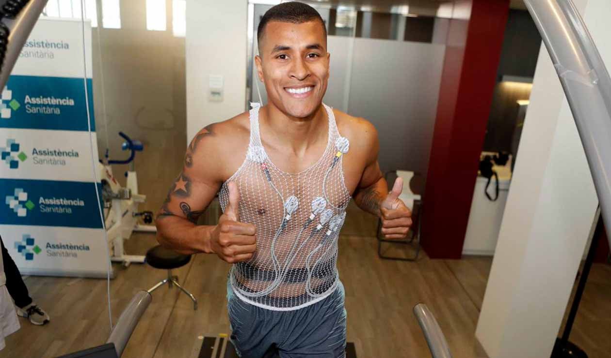 Jeison Murillo presentó los exámenes con el Barcelona
