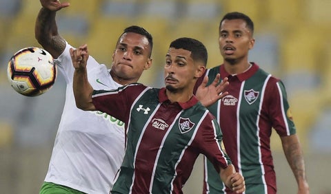 Nacional cayó goleado ante Fluminense
