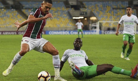 Nacional cayó goleado ante Fluminense
