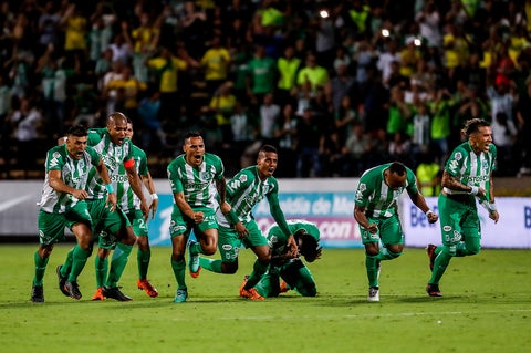 Jugadores de Atlético Nacional