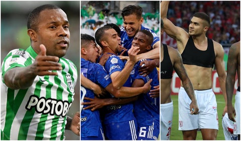 Atlético Nacional, Millonarios y América de Cali