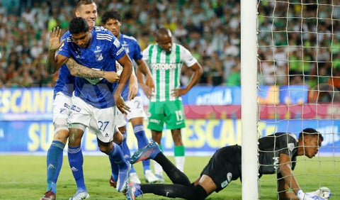 Nacional vs Millonarios, Liga Betplay 2022.