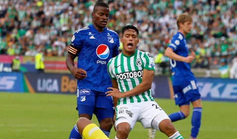 Nacional vs Millonarios, Liga Betplay