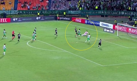 Nacional vs Olimpia, gol a Kevin Mier