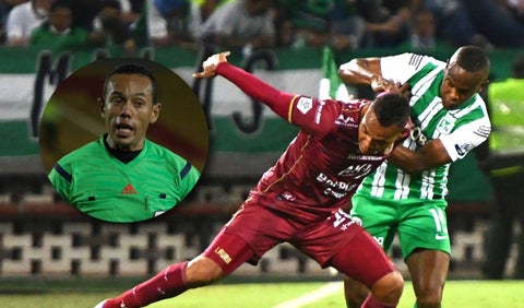 Nacional vs Tolima - Arbitro Eder
