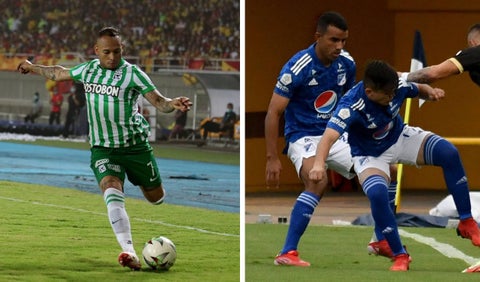 Nacional y Millonarios, reclasificación