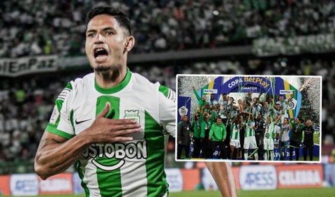 Nacional campeón de la Copa Betplay: los verdes a la Libertadores 2024