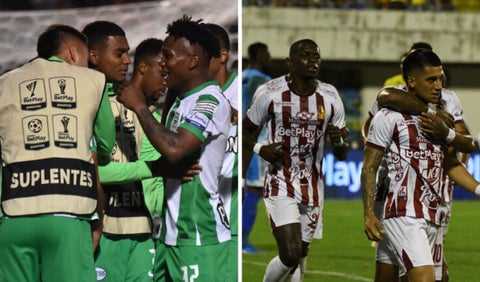 Nacional y Tolima en la Liga Betplay 2023