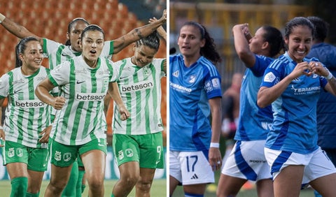 Nacional y Millonarios en la Liga Femenina 2025