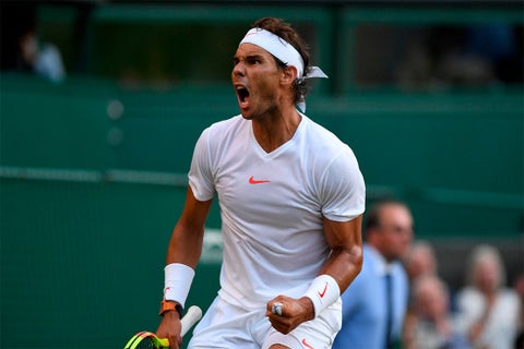 Rafael Nadal accedió a la semifinal de Wimbledon