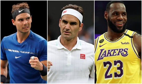 Nadal, Federer, LeBron