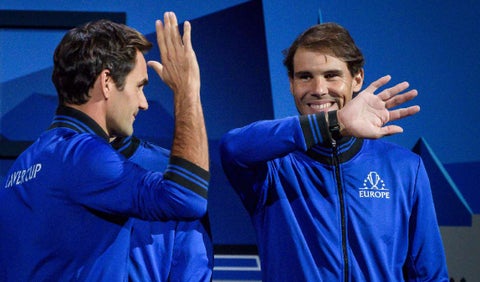 Rafael Nadal y Roger Federer