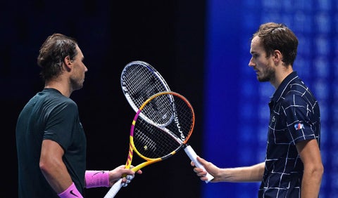 Nadal y Medvedev