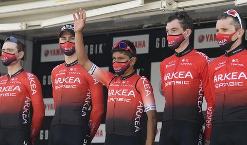 Nairo Quintana, ciclista del Arkea