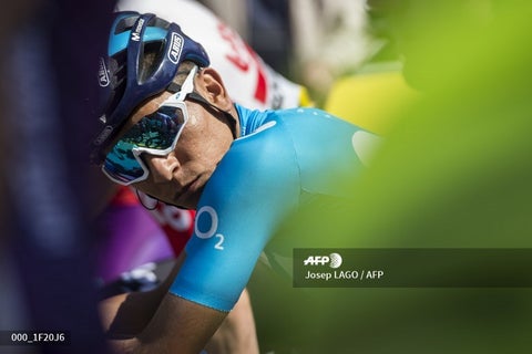Nairo Quintana, ciclista colombiano del Movistar Team