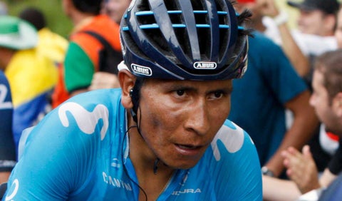 Nairo Quintana durante la presentación del Tour Colombia.