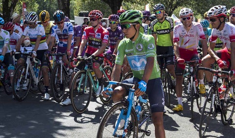 Nairo Quintana en la Vuelta a España 2019
