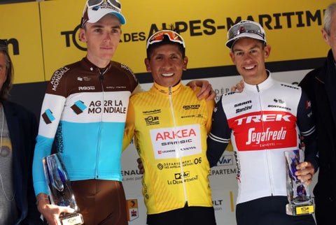 Nairo Quintana, campeón del Tour de Los Alpes Marítimos
