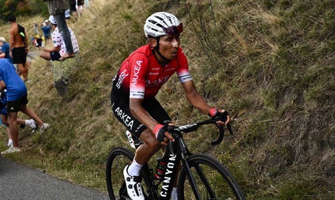 Nairo Quintana en el Arkea durante el Tour de Francia
