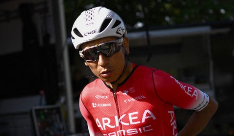 Nairo Quintana en una etapa del Tour de Francia 2022