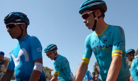 Nairo Quintana y Miguel Ángel López