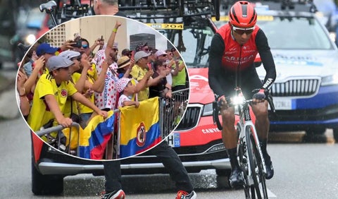 Nairo Quintana y sus seguidores