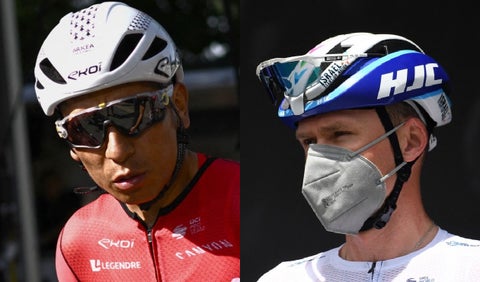 Nairo Quintana y Chris Froome