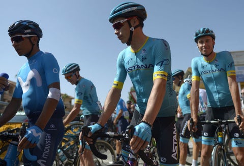 Nairo Quintana y Miguel Ángel López