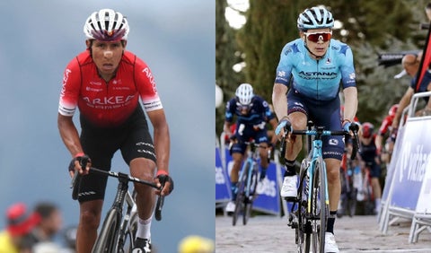 Nairo Quintana y Superman López - World Tour