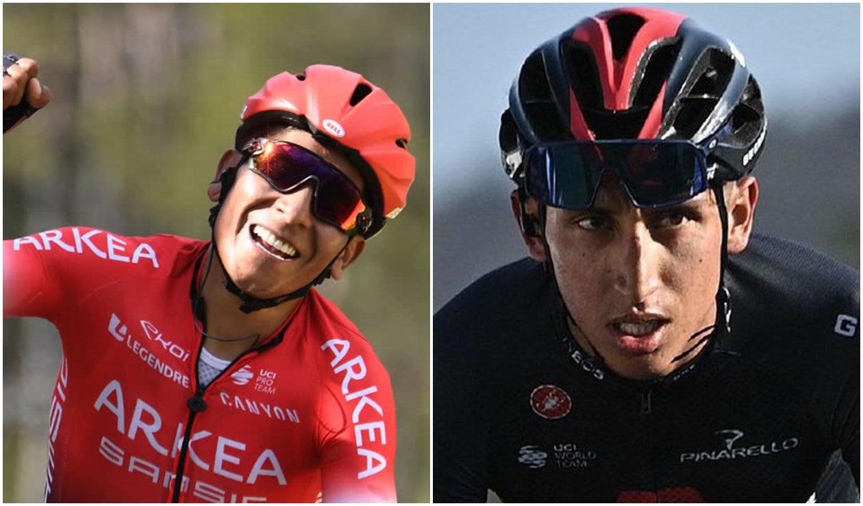 Nairo le hace un lindo homenaje a Egan Bernal