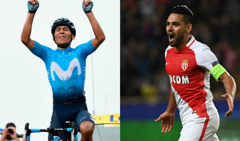 Nairo Quintana y Falcao García