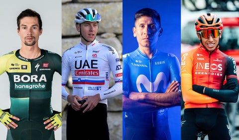 Nairo y Egan a la caza de Pogacar y Roglic en ranking del World Tour