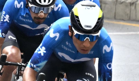 Nairo Quintana con el Movistar Team