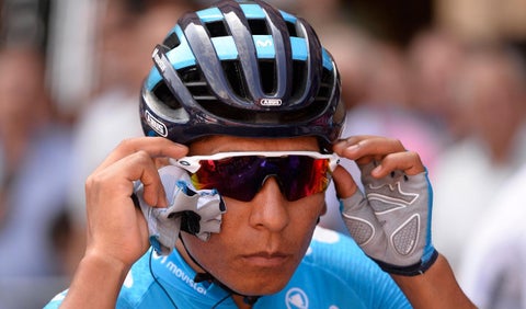 Nairo Quintana, ciclista del Team Movistar