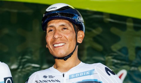 Nairo Quintana con el Movistar Team