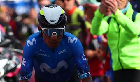 Nairo Quintana con el Movistar